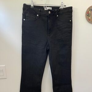 NEW Zara Black Flared Jeans